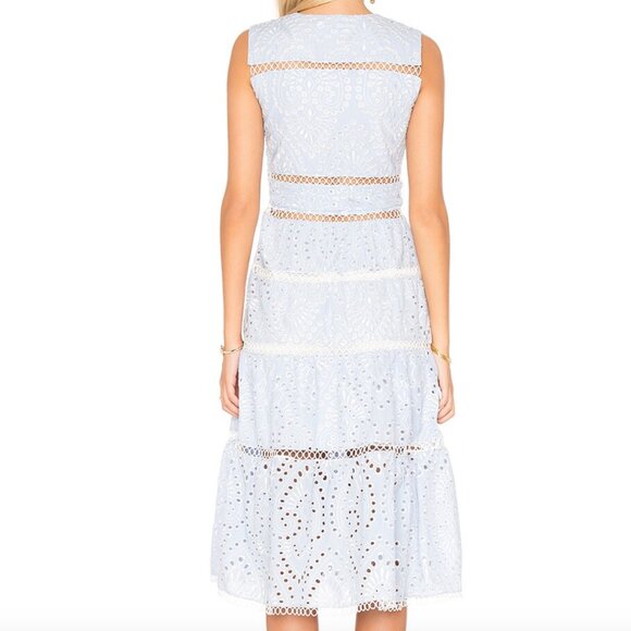 Karina Grimaldi Alba Eyelet Dress - Picture 2 of 4